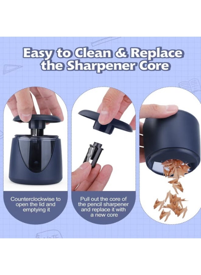 اسرلي وايت مبراة أقلام كهربائية للأطفال - Image 2